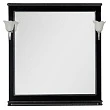 Зеркало Aquanet Валенса 90 черный краколет/серебро (без светильников) - превью 1