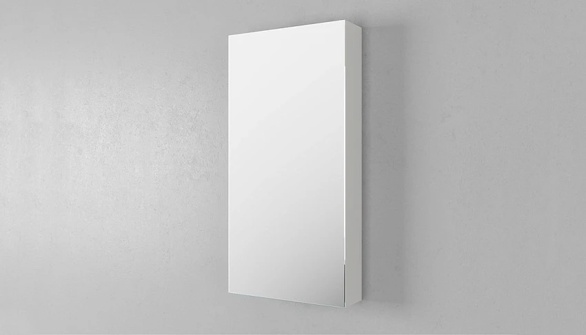 Зеркало-шкаф Velvex Unique Unit 47 zsUNI.47.H95-211 белый матовый