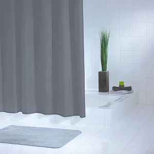 Штора для ванной Ridder Standard 31317 серая, 180x200