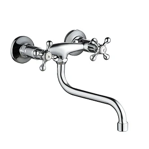 Смеситель для кухонной мойки WesnaArt RAS02-190 хром