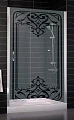 Душевая дверь в нишу Vegas Glass EP 0080 08 R профиль глянцевый хром, стекло Artdeco1 - превью 1
