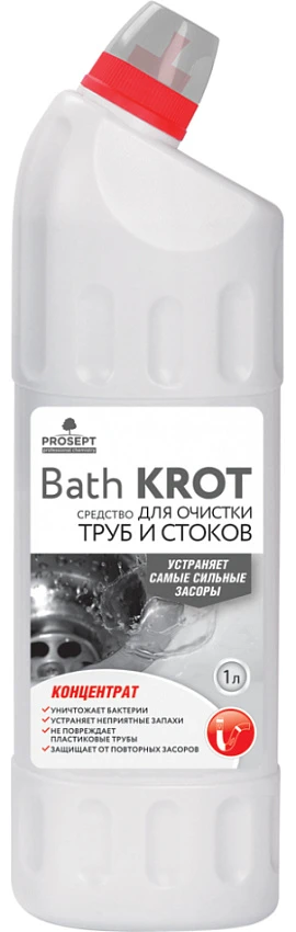Средство для прочистки труб Prosept Bath Krot 1 л