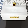 Мебель для ванной La Beaute Moselle 90 белая, фурнитура золото - превью 2