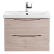 Тумба с раковиной BelBagno Marino-Cer 70 подвесная, 2 ящика, Rovere Grigio