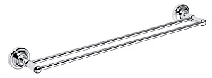 Полотенцедержатель Bemeta Retro 144304052 двойной, хром