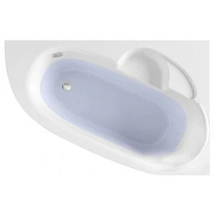Акриловая ванна Lavinia Boho Bell Pro 3702140R 140х95 правая, без ножек