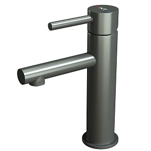 Смеситель NT Bagno NT2201 Arino для раковины серый матовый