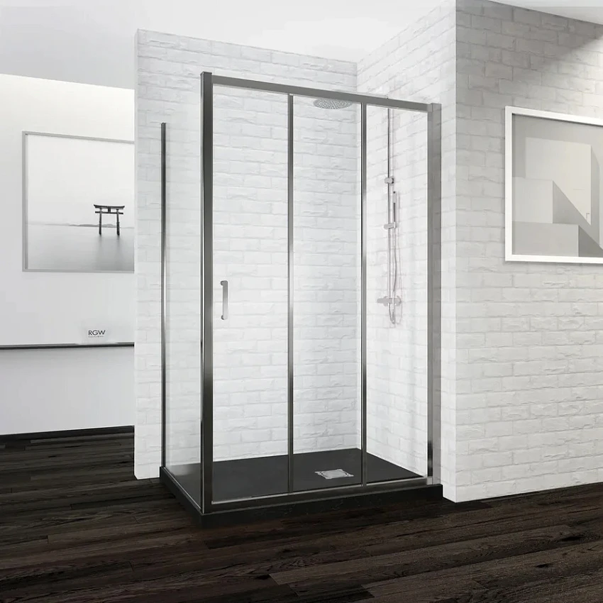 Душевой уголок RGW Passage PA-73 160x90x195 профиль хром, стекло прозрачное