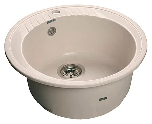Мойка кухонная GranFest Rondo R-520 белая