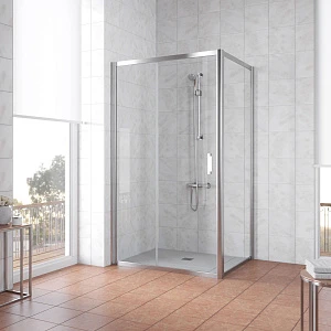Душевая дверь в нишу Vegas-glass ZP+ZPV TUR NOVO 110*90 08 01