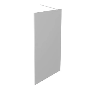 Душевая перегородка Iberica Blanca Mod.602 IB602.TC.200.100 Walk In профиль хром, стекло тонированное