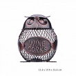 Декоративная емкость для винных пробок Boston Owl 230469, коричневый - превью 2
