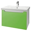 Мебель для ванной Dreja Color 60 зеленый глянец - превью 1