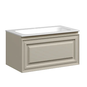 Тумба с раковиной Sancos Very 80 подвесная, Beige Soft