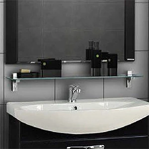 Полка Aquaton Ария 80 стеклянная