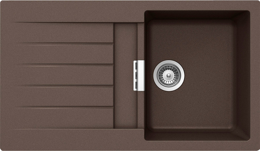 Мойка кухонная Schock Primus 45D (D-100) мокка