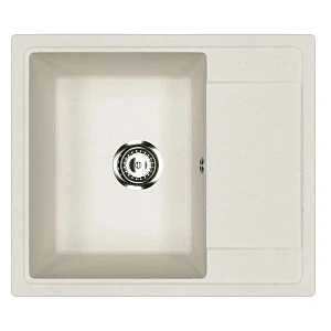 Мойка кухонная Practik PR-M-575-001 57,5 см, белый камень