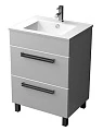 Тумба с раковиной Triton Ника 60 белая - превью 1