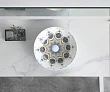 Раковина Bronze de Luxe Lotos 40,5 белая,синяя - превью 1
