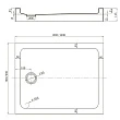 Душевой поддон Veconi Tezeo acrylic TZ54 100х80 см - превью 1