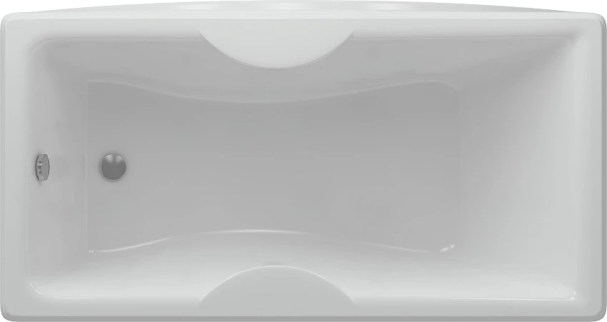 Акриловая ванна Aquatek Феникс 160 слив слева, с фронтальным экраном