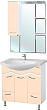 Мебель для ванной Bellezza Мари 75 белая/бежевая