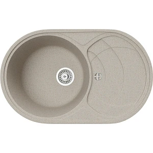 Мойка кухонная TopZeroAlla 780.500-58 Beach 58, 50х78 см