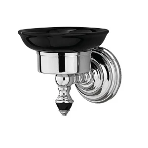 Мыльница Devon&Devon Black Diamond BLKD501CRNE черный / хром