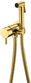 Гигиенический душ Boheme Uno 467-G со смесителем, золото