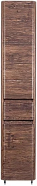 Шкаф-пенал Style Line Атлантика 35 Люкс Plus, с бельевой корзиной, старое дерево, ЛЕВЫЙ