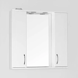 Зеркало-шкаф Style Line Эко Стандарт Панда 80/С белый